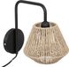 ATMOSPHERA CREATEUR D'INTERIEUR Wandlamp met gevlochten koord JILY
