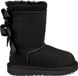 UGG Bailey Bow II Kinder Laarzen Zwart Leer