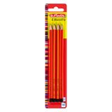 Herlitz 8670002 grafietpotlood 4 stuk(s)