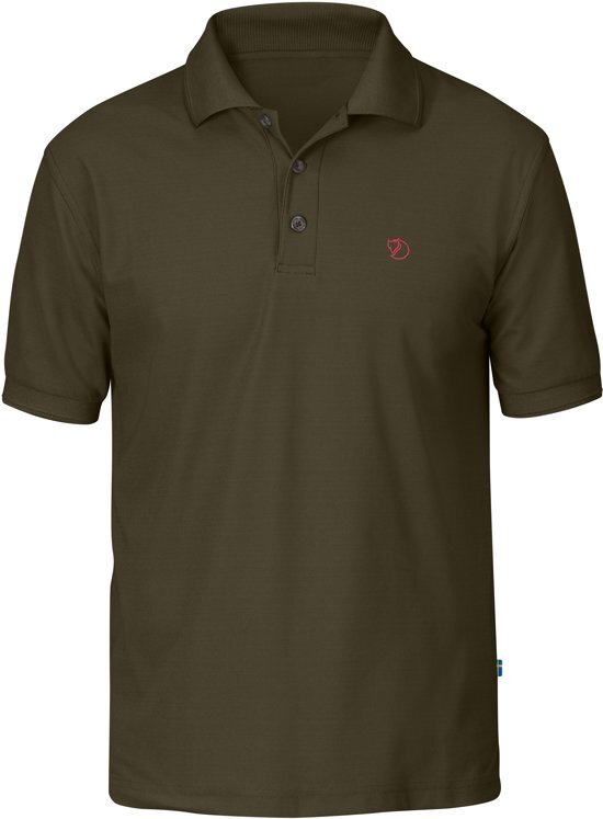 Fjällräven FjÃ¤llrÃ¤ven Crowley Pique Shirt M Shirt Heren - Dark Olive