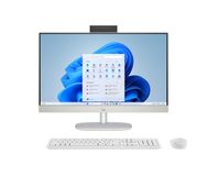 HP AI 24-cr2004nb Intel Core Ultra 5 225U 23.8" Full HD PC tout-en-un 16Go DDR5 512Go SSD Windows 11 Home Blanc