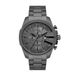 Diesel Mega Chief Heren Grijs Roestvrij Staal Dunne Chronograaf Horloge (Model: DZ4676)