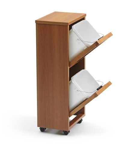 Arredamenti Italia Madera 2 Afvalscheidingssysteem - Kersenhout