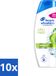 Head & Shoulders Shampoo Apple Fresh 400 ml - 10 stuks