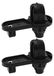 Qashqai J11E 2014-2021 NV200 2010-2018 Support de fixation Durable - 2x Clips de support moteur - Noir - Plastique - Clip de support moteur