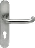 Artitec Wallebroek Knop/krukgarnituur CHASE DIN-R PL KL4 rvs mat PC72 LS