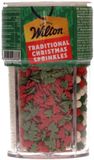 Wilton 4-in-1 Sprinkle Mix - Traditionele Kerst - Eetbare Taartdecoratie