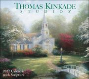 Thomas Kinkade Studios(r) 2027 Deluxe Wall Calendar with Scripture