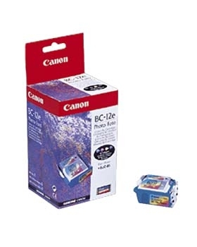 Canon Cartridge BC-12E geel, groen, magenta