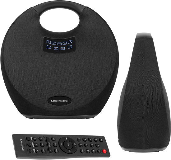 Krüger&Matz Spiral - Bluetooth Speaker - 36W - IPX4 - True Wireless Stereo