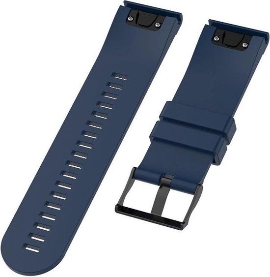 Horlogebandje voor Garmin Fenix 5X / 5X Plus - Navi - Siliconen