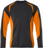 Mascot Accelerate Safe Sweatshirt 22084-781 - donkermarine/hi-vis oranje - 3XL