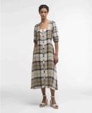 Barbour Robe mi-longue Ballina marron