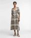 Barbour Robe mi-longue Ballina marron
