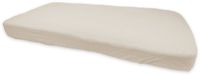 Lodger Slumber - Hoeslaken ledikant - Crème - 60x120cm - Biologisch katoen