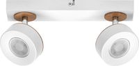 LEDVANCE DECOR SPOT PLUTO, 9,6W, 615lm, wit, spot, verstelbare koppen, veelzijdig gebruik, interieurspot, warm witte lichtkleur