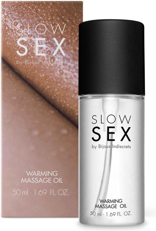 Bijoux Indiscrets Slow Sex Verwarmende Massageolie - 50 ml