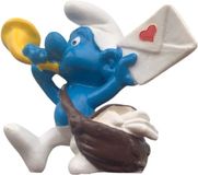 Schleich Postbode Smurf Speelfiguur