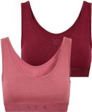 FALKE Daily Comfort Multipack ademend katoen beha dames veelkleurig - maat XXL