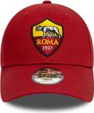 Merkloos / Sans marque New Era AS Roma Kids Core 9FORTY Cap - Rood