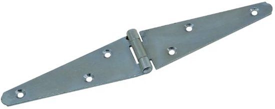 Waelbers GS Interfer B.V. Staartheng verzinkt - 100 x 40 mm - 6 voorgeboorde gaten