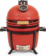 Patton Kamado Red Devil premium (15') houtskool barbecue / rood / Keramisch / rond