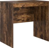 vidaXL Bureau Rook Eiken 80 x 50 x 76 cm