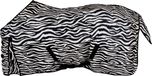 Pagony Zebra Flycooler - Couverture pour cheval - Taille : 175 - Noir/Blanc - Polyamide