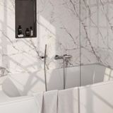 Brauer Chrome Carving Opbouw Baddouche Thermostaatkraan