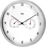 Teesa Wandklok 30 cm met thermometer en hydrometer