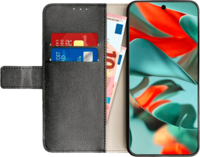 Just in Case PU-leer Book Case Zwart Google Pixel 9 Pro XL