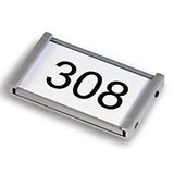 Ultradex Deurbord Aluminium 6 x 3,6 cm 310977
