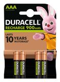 Duracell Rechargeable AAA Batteries - 4 Pack - 800mAh