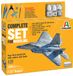 Italeri Maquette d'avion - 72011 F-22 Raptor USA Avion - Set complet - Kit de démarrage Plastique - 1:72 - Maquette