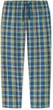 Schiesser Mix+Relax pyjamabroek oliv, blau