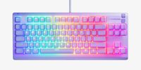 SteelSeries Apex 3 TKL Lavender RGB Gaming Keyboard - US Qwerty - IP32 Water Resistant