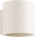 Sollux Lighting Wandlamp Orbis - G9 - beige - beton - 10x12x10cm
