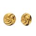 Lucardi Dames Stainless steel oorknoppen voor dames - Oorbellen - Staal - Goudkleurig