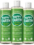 Happy Earth - 100% Natuurlijke Deo Spray Navulling Cucumber Matcha - 3 x 300 ml
