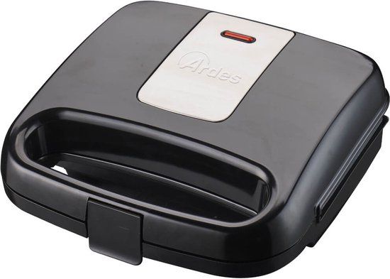 Ardes AR1S12 sandwich maker 750 W Zwart, Roestvrijstaal