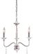 Elstead Lighting Lustre LED | 3X E14 Max 60W | Dimmable | Nickel poli