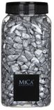 Mica Decorations Zilver Decoratie Steentjes - 650ml