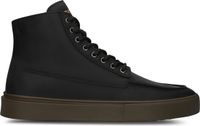 Blackstone RUBY EERO - ZIPPER - CG523 Black - Hoge sneaker - Heren - Suède - Rubber - Zwart - Maat 44