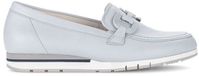 Gabor Dames Loafers Lichtblauw Leer Rubber 38.5