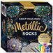 Craft Hinkler Pty Ltd Craft Maker Paint Your Own Metallic Rocks Paperback