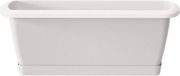 Prosperplast Bloembak met pallet Espana 78.6x18.4x14.5cm kunststof/wit