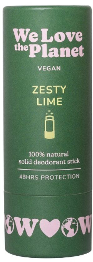 We Love The Planet Zesty Lime Deodorant Stick 40GR
