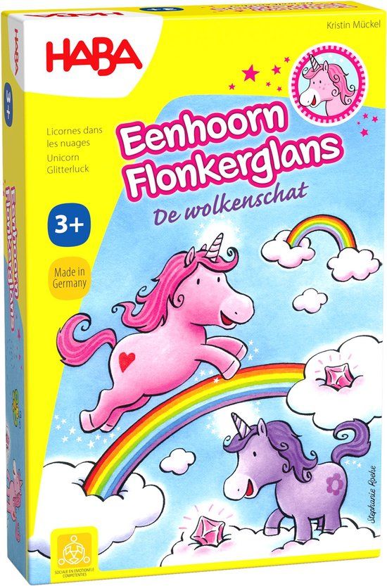 Haba Eenhoorn Flonkerglans Spel - Vanaf 3 jaar