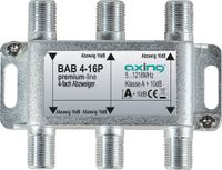Axing BAB 4-16P Kabel-TV lasdoos 4-voudig 5 - 1218 MHz
