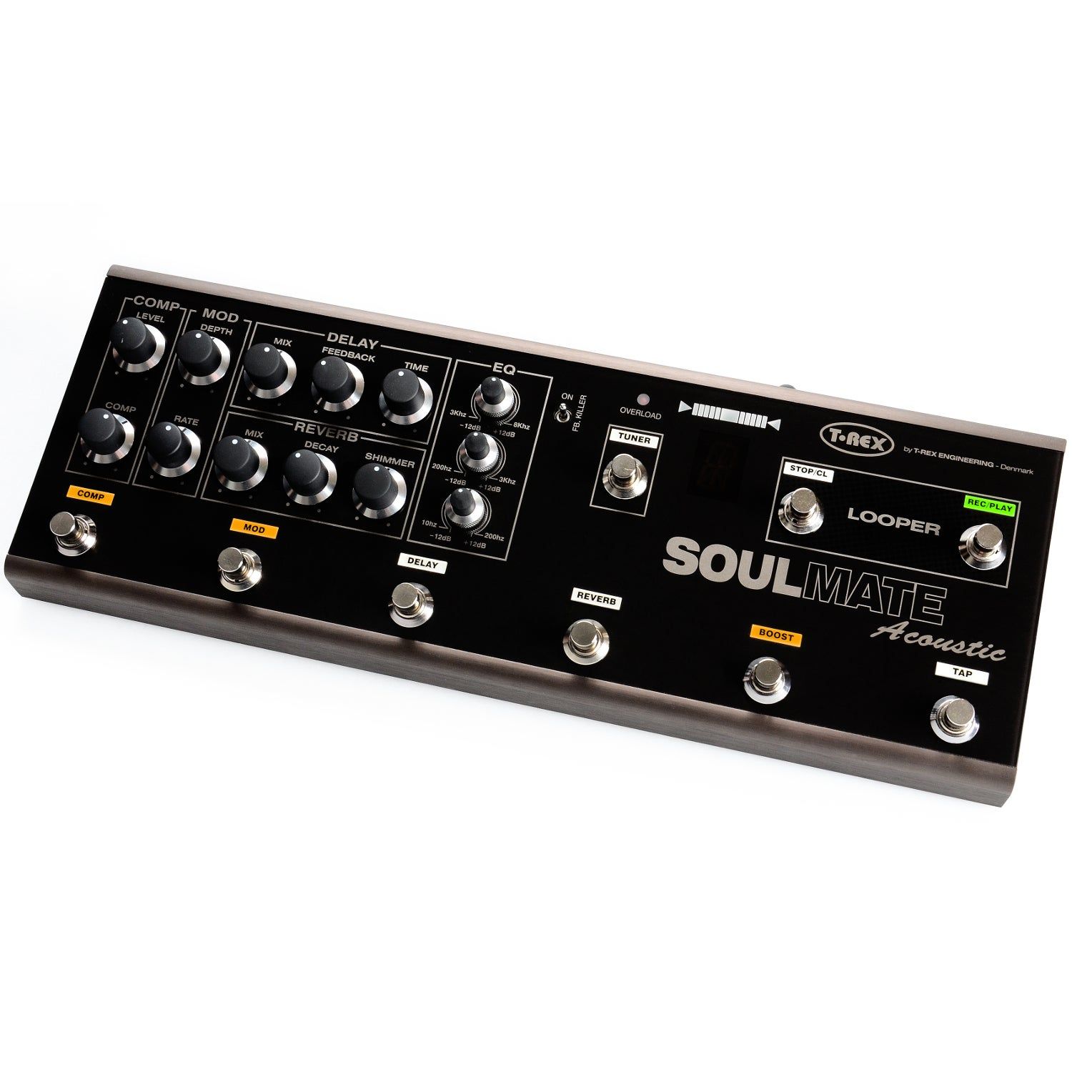 T-Rex SoulMate - Multi-effect voor akoestische gitaar